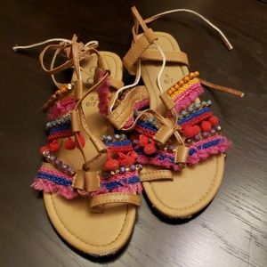 Colorful Rue 21 Sandles Size 6/7